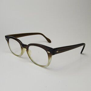 Vintage 1950s SRO USA Brown 6 Eye Glasses
